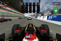 Обзор приложений - F1 2011 Game - Официальная игра F1 на iOS